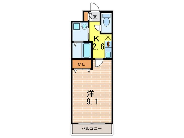 リタ１ｓｔの物件間取画像